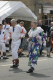 Bampton_17 Barry Care the fool of The Traditional Bampton Morris dancing a double jig